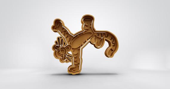 Tiger cookie cutter from Winnieh The Pooh