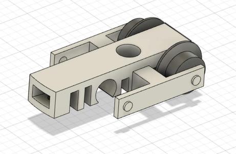 Generic T-Gauge bogie for the plastic wheels