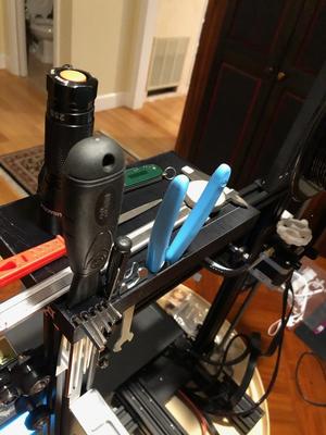 Ender 3 Tool Holder and Shelf