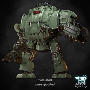 Dieselpunk Modular Mech - Medium Chassis - Anvil Digital Forge Loyalty Reward