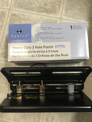 Punch Hole Blank