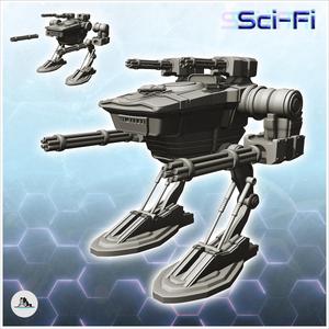 Dhaysus combat robot (15) - Future Sci-Fi SF Post apocalyptic Tabletop Scifi Wargaming Planetary exploration RPG