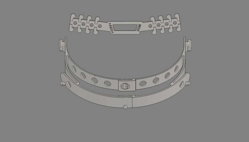 2 Piece Face Shield Headband