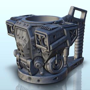 Cyber scavenger dice mug (16) - Can holder Game Dice Gaming Beverage Drink