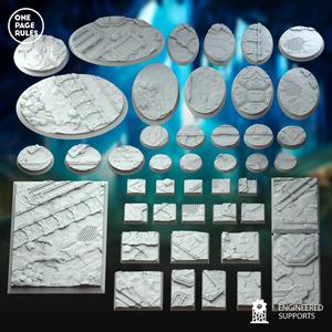 Dwarf Guilds Bases (Round & Square)