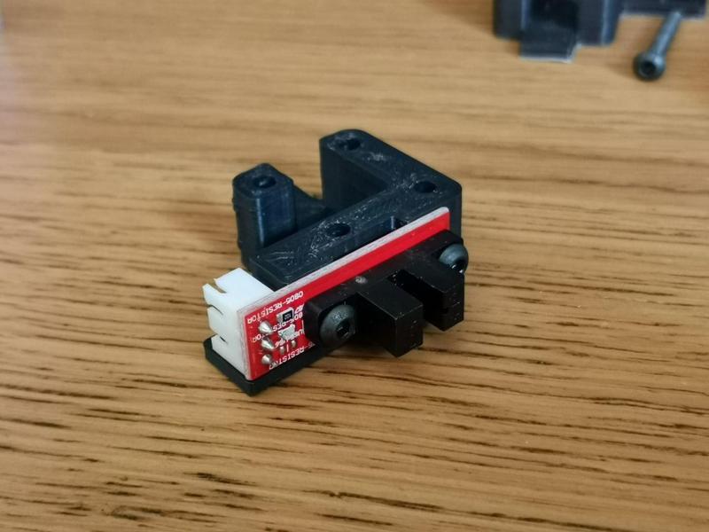 UNI 2.3 Optical Endstop Mount for New Aluminium X rail