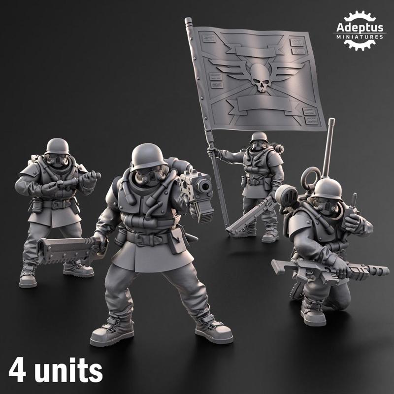 Command Squad. Koelner Regiment. Imperial Guard