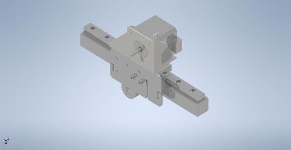 Ender 5 Direct Drive linear rail mount