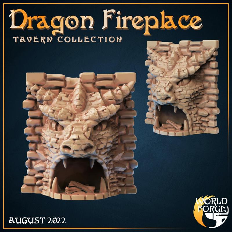 Dragon Fireplace