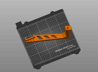 Modified spool holder for 2kg