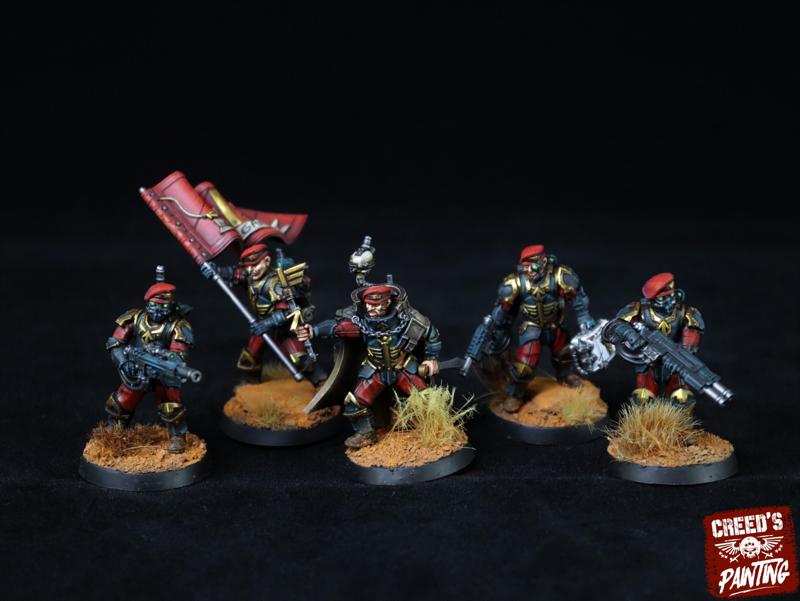 Heimdalli Command Squad - Shock Troops / Imperial Guard