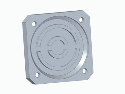 Prusa XL extruder-front-case STEP file
