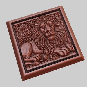 lion Animal 3D Model for CNC Router Laser & 3D Printer