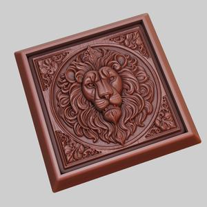 lion Animal 3D Model for CNC Router Laser & 3D Printer