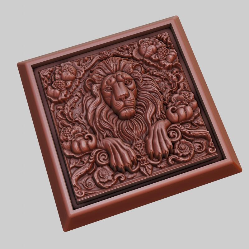 lion Animal 3D Model for CNC Router Laser & 3D Printer