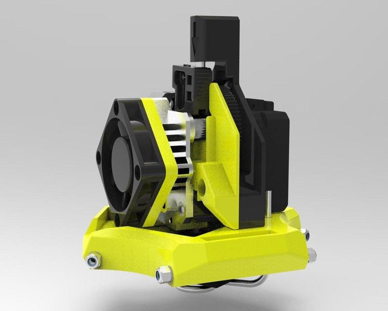 Titan Aero in Delta Anycubic predator effector  / Volcanic hotend / berd air cooling