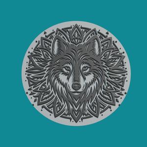 Wolf Print Model