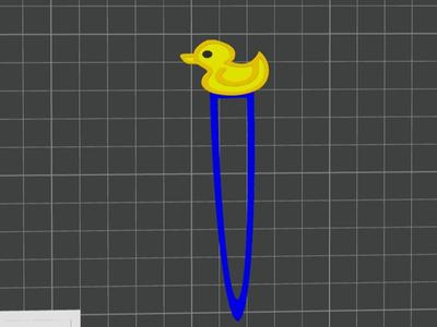 Duck Bookmark