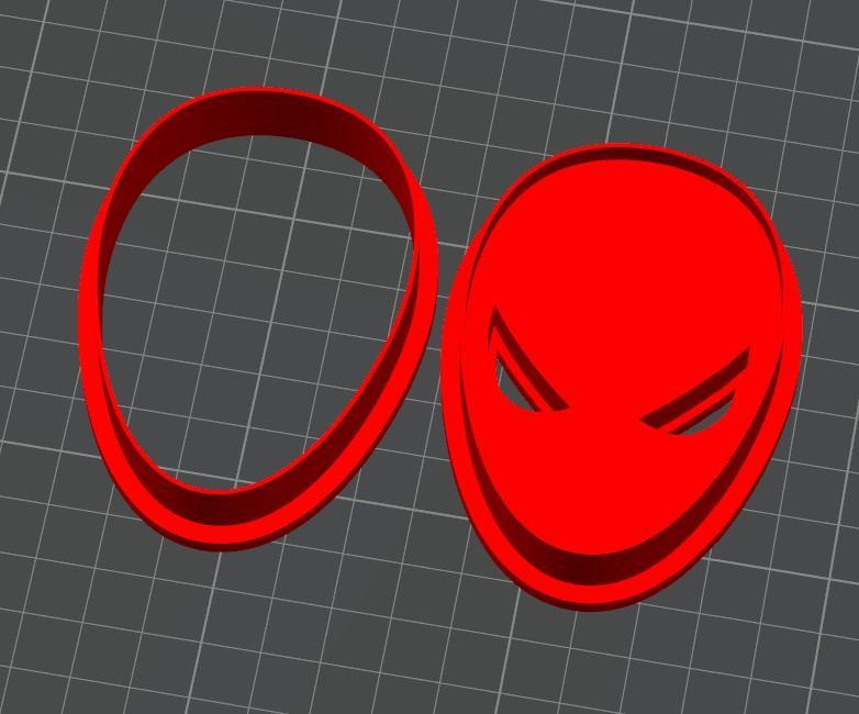 Spiderman cookie cutter