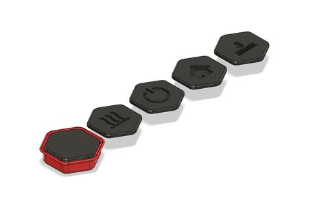 Voron Skirt Button(s)