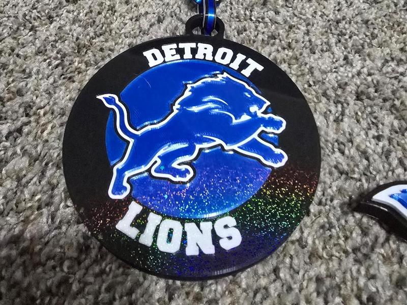 Detroit Lions Circle Pennant