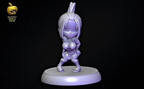 Mai from Fatal Fury CHIBI Style