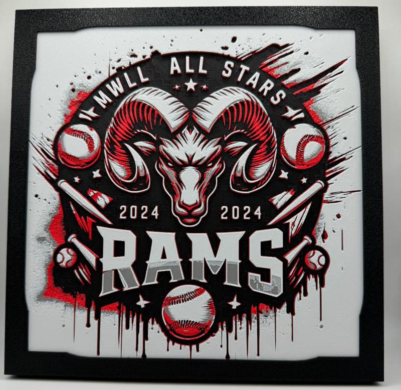 Mineral Wells Little League - RAMS Hueforge