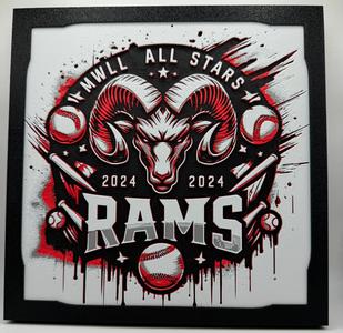 Mineral Wells Little League - RAMS Hueforge