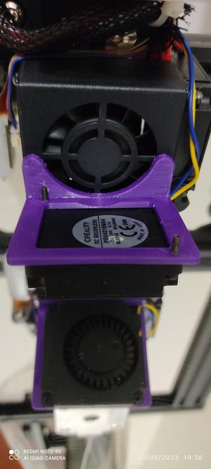 Suporte para fan Ender 3