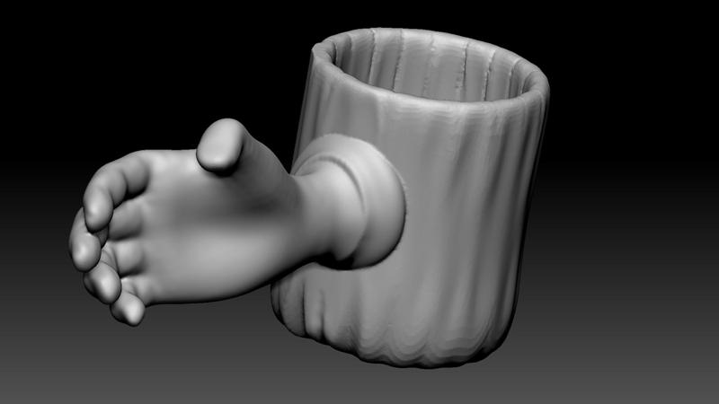 Handy Cup - Too Hot, need a hand?