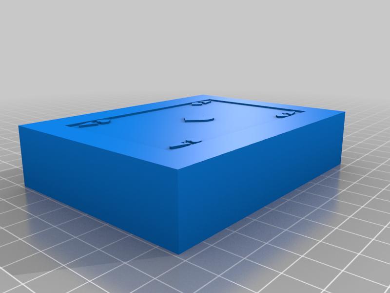 Playing cards box