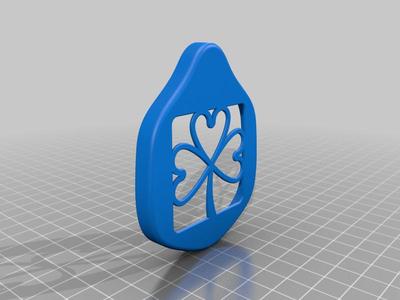 Shamrock Face Plate for Montana Mask