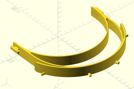 Prusa Protective Face Shield - RC3 - ParametricEdition - work in progrss