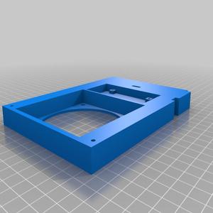 Ender 3 Motherboard FAN Upper Case 80mm with 82mm clearence