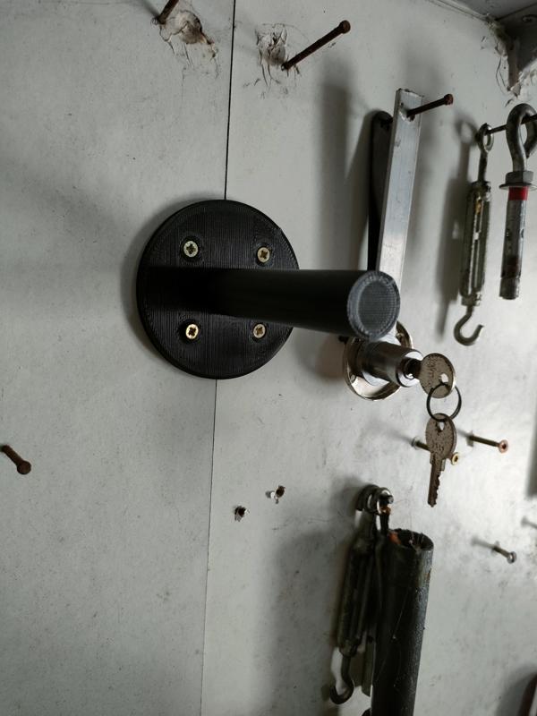 Soporte de pared para discos de amoladora