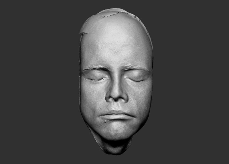 Mark Hamill Luke Skywalker Lifecast 3D Head Likeness (Star Wars)