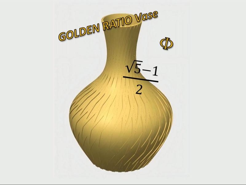 Golden ratio Vase