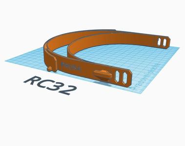 Prusa Protective Face Shield - RC3.2 Dentmedia bandage free version