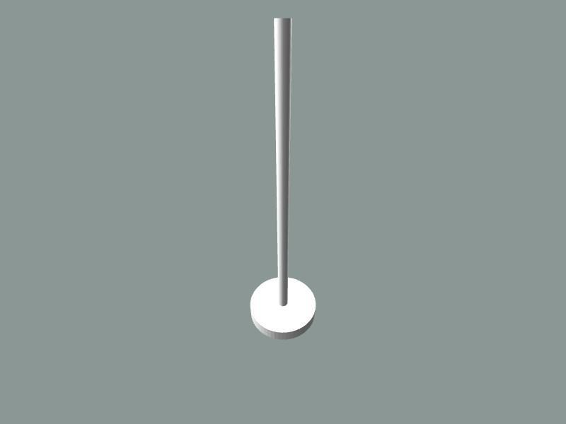 Upwards pole test