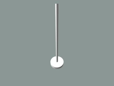 Upwards pole test