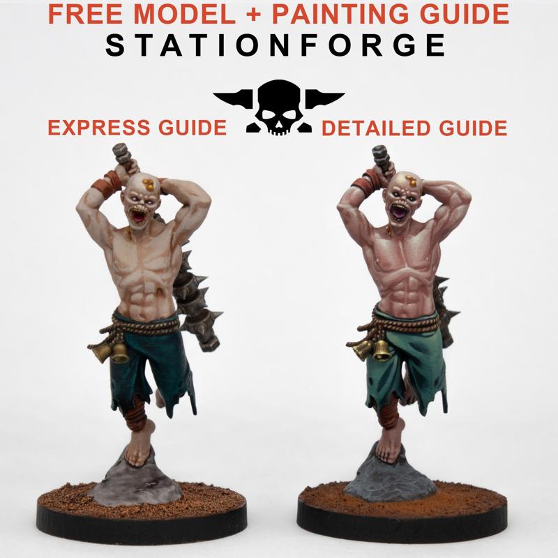 Corrupted Guard Walker Painting Guide + Model