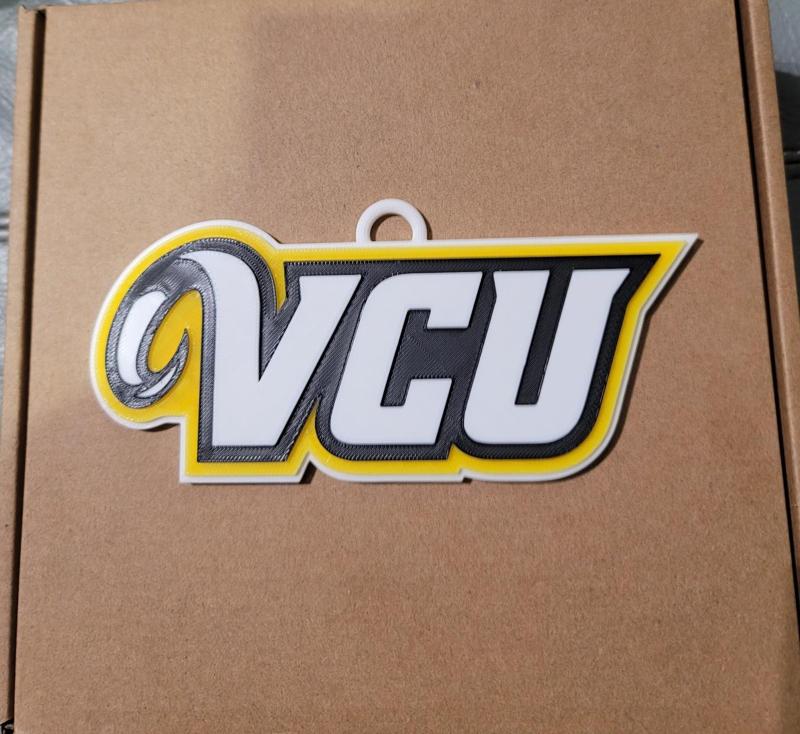 VCU 3D Logo 180mm series