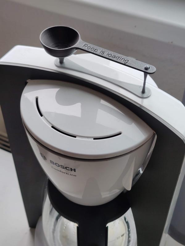 Coffe Scoop With Throne