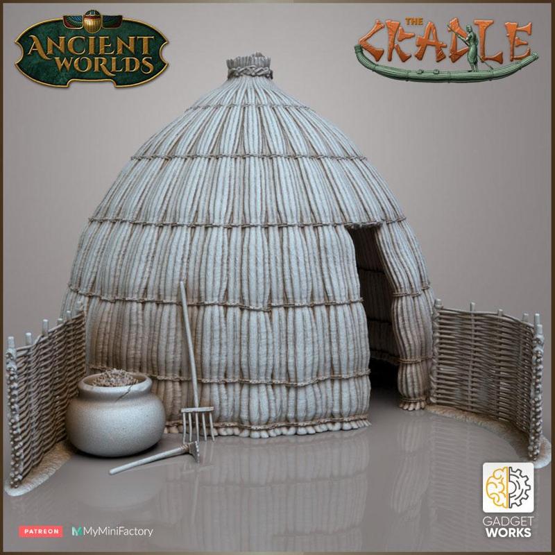 Mesopotamian Reed hut and farm scatter - The Cradle