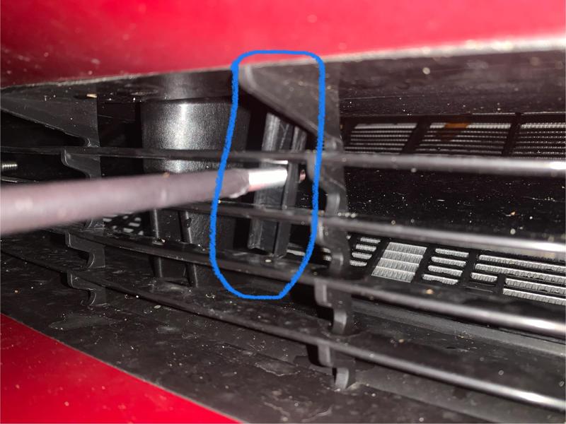 Front license plate mounting bracket (Tesla Model 3/Y) [REPLACEMENT PART]