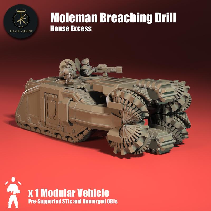 Moleman Breaching Drill - Presupported