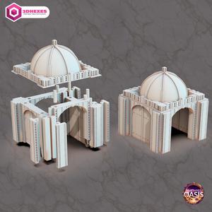 Monumental Modular Temple Set