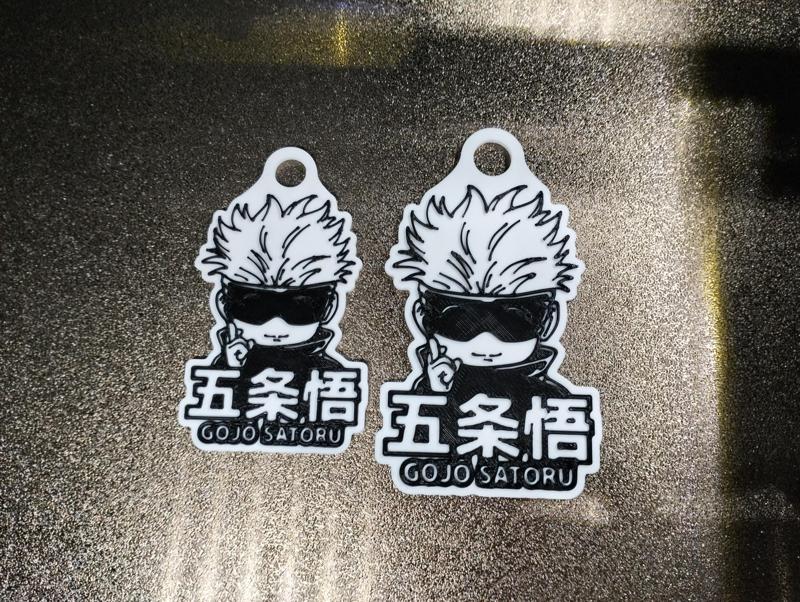 Satoru Gojo Jujutsu Kaisen Keychain