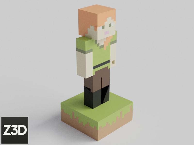 Minecraft Alex (AMS Optional)