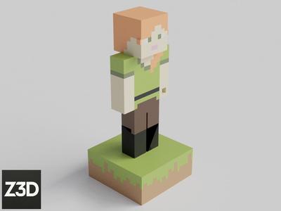 Minecraft Alex (AMS Optional)
